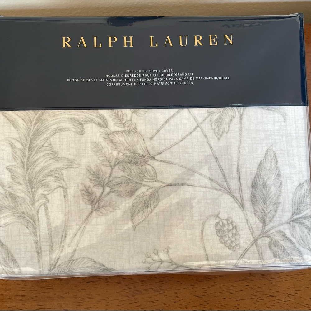 NEW Ralph Lauren Floral Duvet Cover
